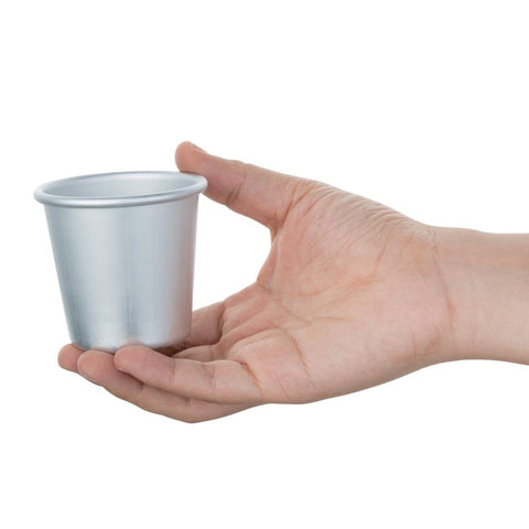 Vogue Aluminium Extra Deep Mini Dariole Mould 128ml - K516