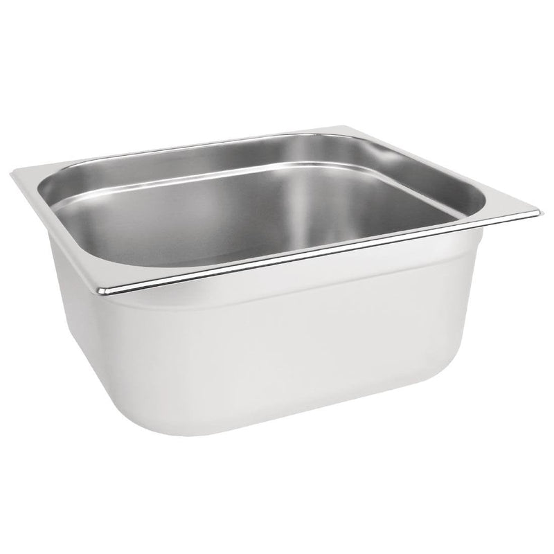 Vogue Stainless Steel 2/3 Gastronorm Tray 150mm