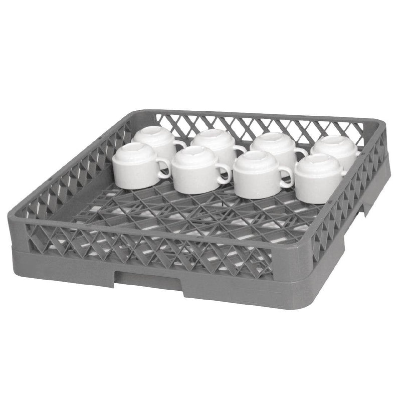 Vogue Dishwasher Rack - Open Cup