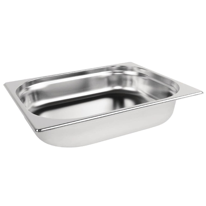 Vogue Stainless Steel 1/2 Gastronorm Tray 40mm
