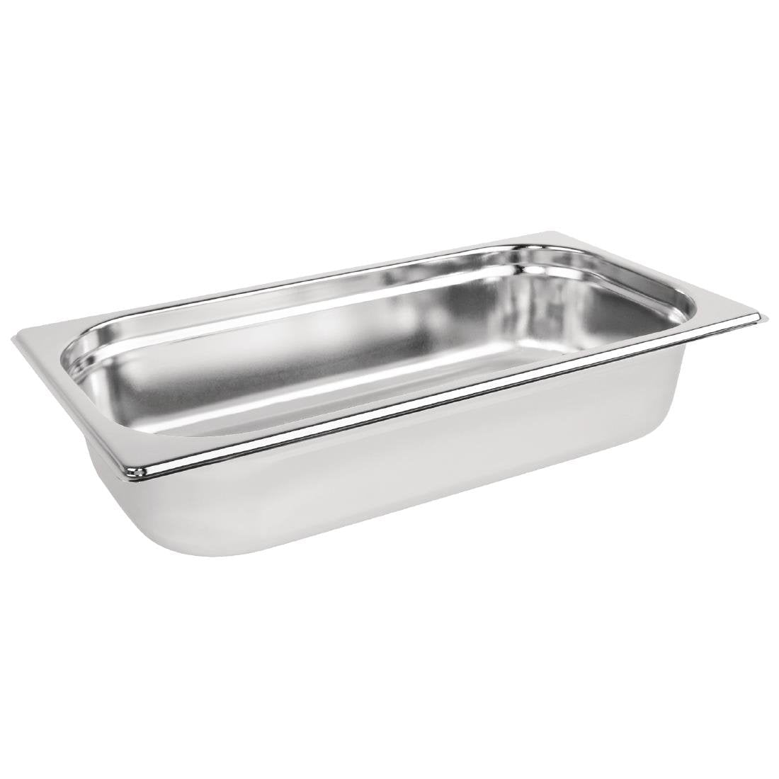 Vogue Stainless Steel 1/3 Gastronorm Tray 65mm