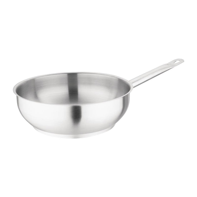 Vogue Stainless Steel Saute Pan 240mm