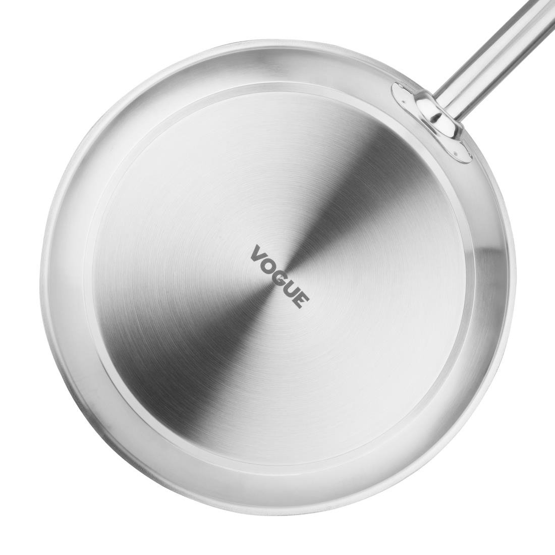 Vogue Stainless Steel Frying Pan 280mm