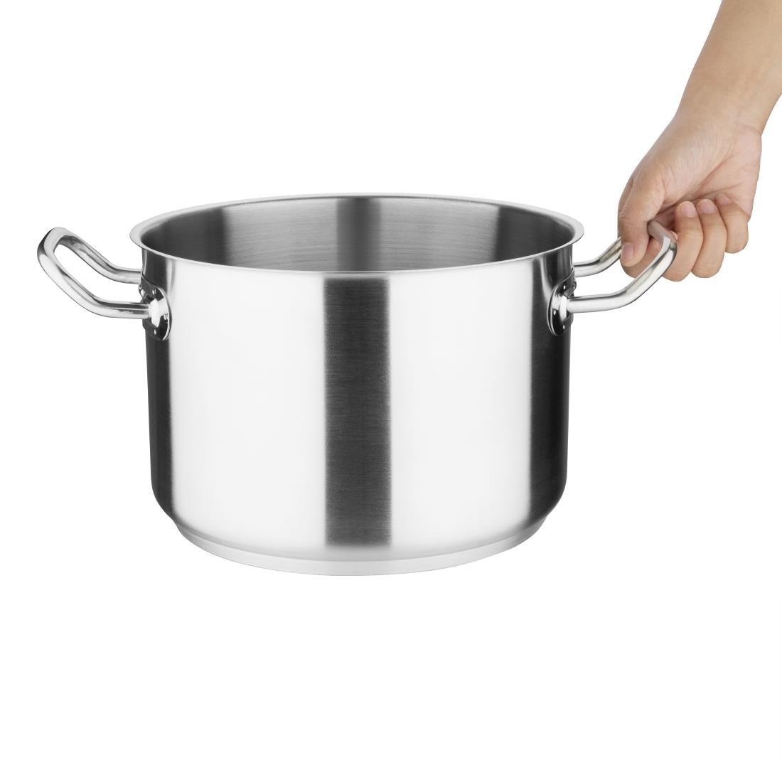 Vogue Stainless Steel Stew Pan 7Ltr