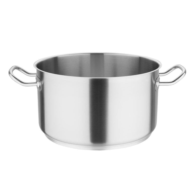 Vogue Stainless Steel Stew Pan 9.5Ltr