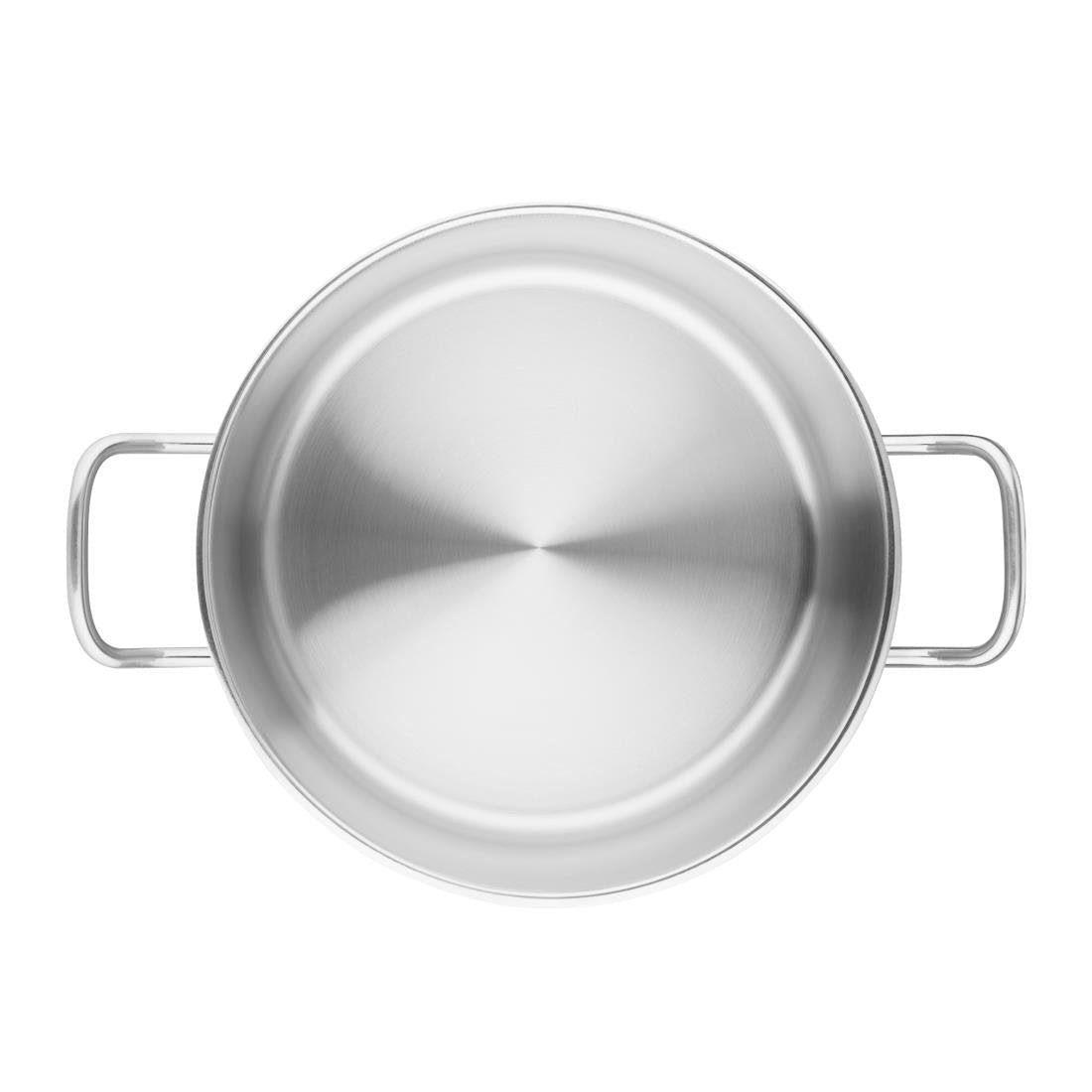 Vogue Stainless Steel Stew Pan 9.5Ltr