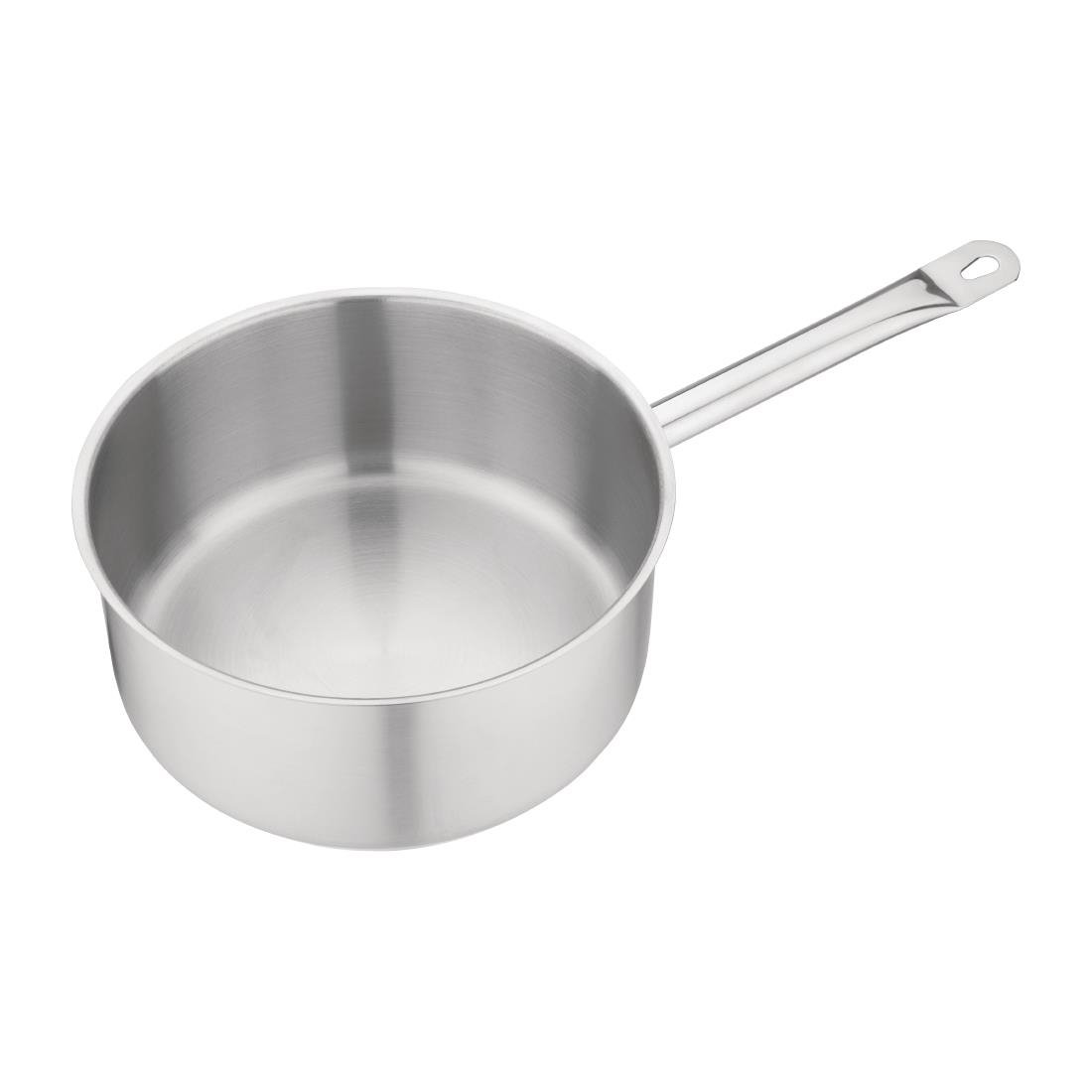 Vogue Stainless Steel Saucepan 5Ltr