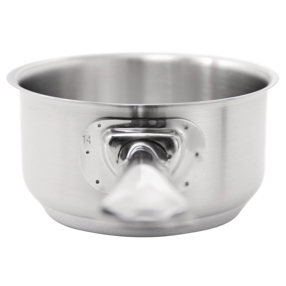 Vogue Stainless Steel Saucepan 8Ltr