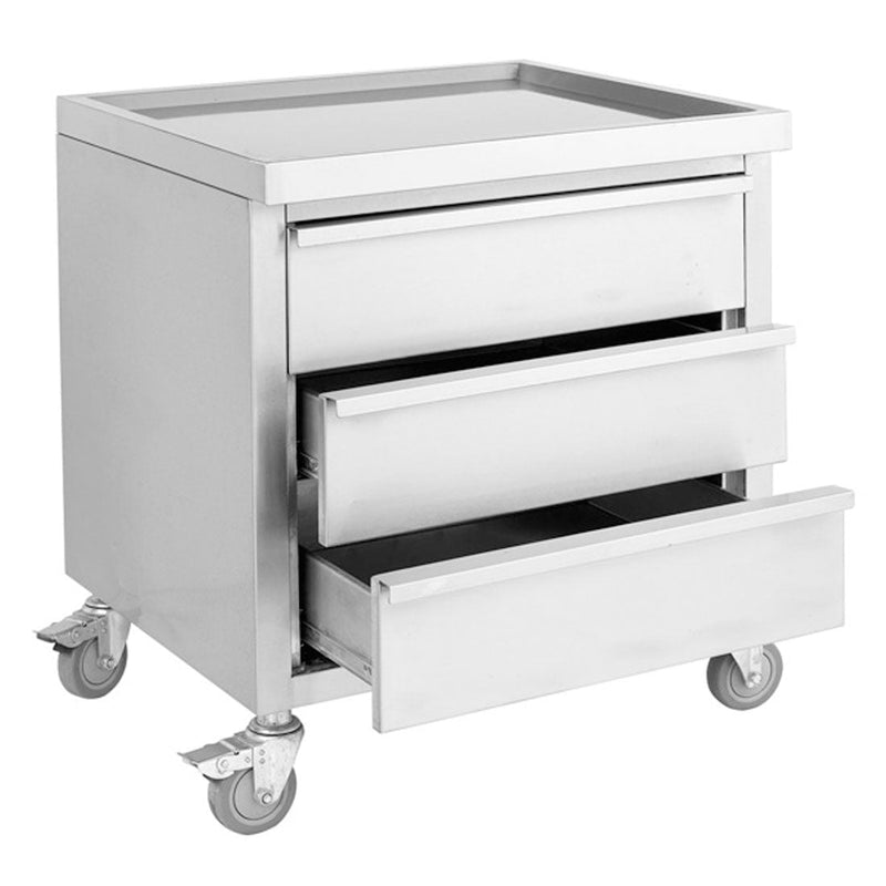 Modular Systems Mobile Work Stand With 3 Drawers MDS-6-700