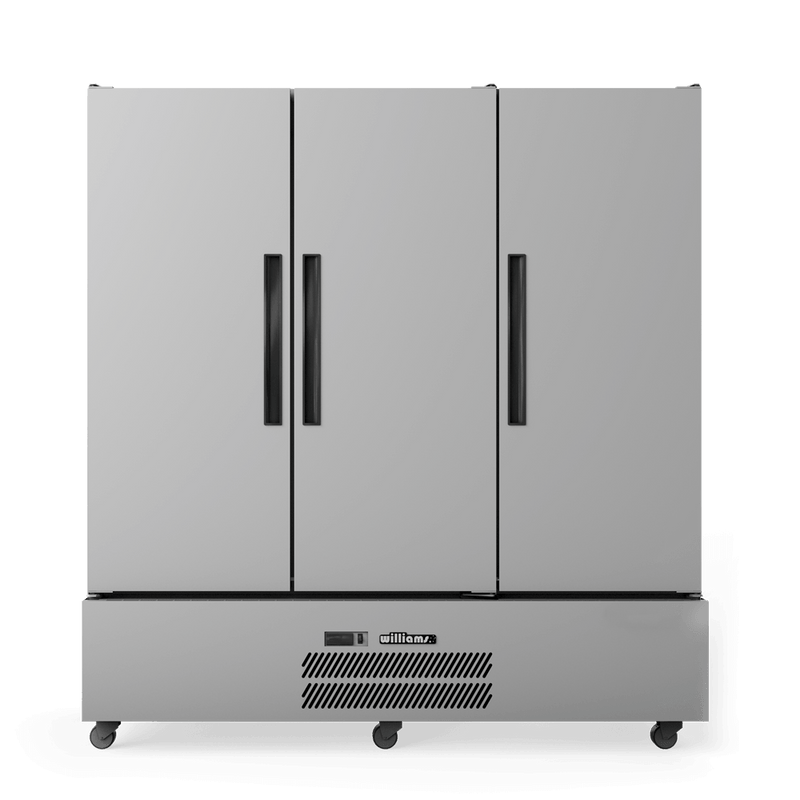 Williams Quartz Star - Three Door Stainless Steel Upright Storage Refrigerator