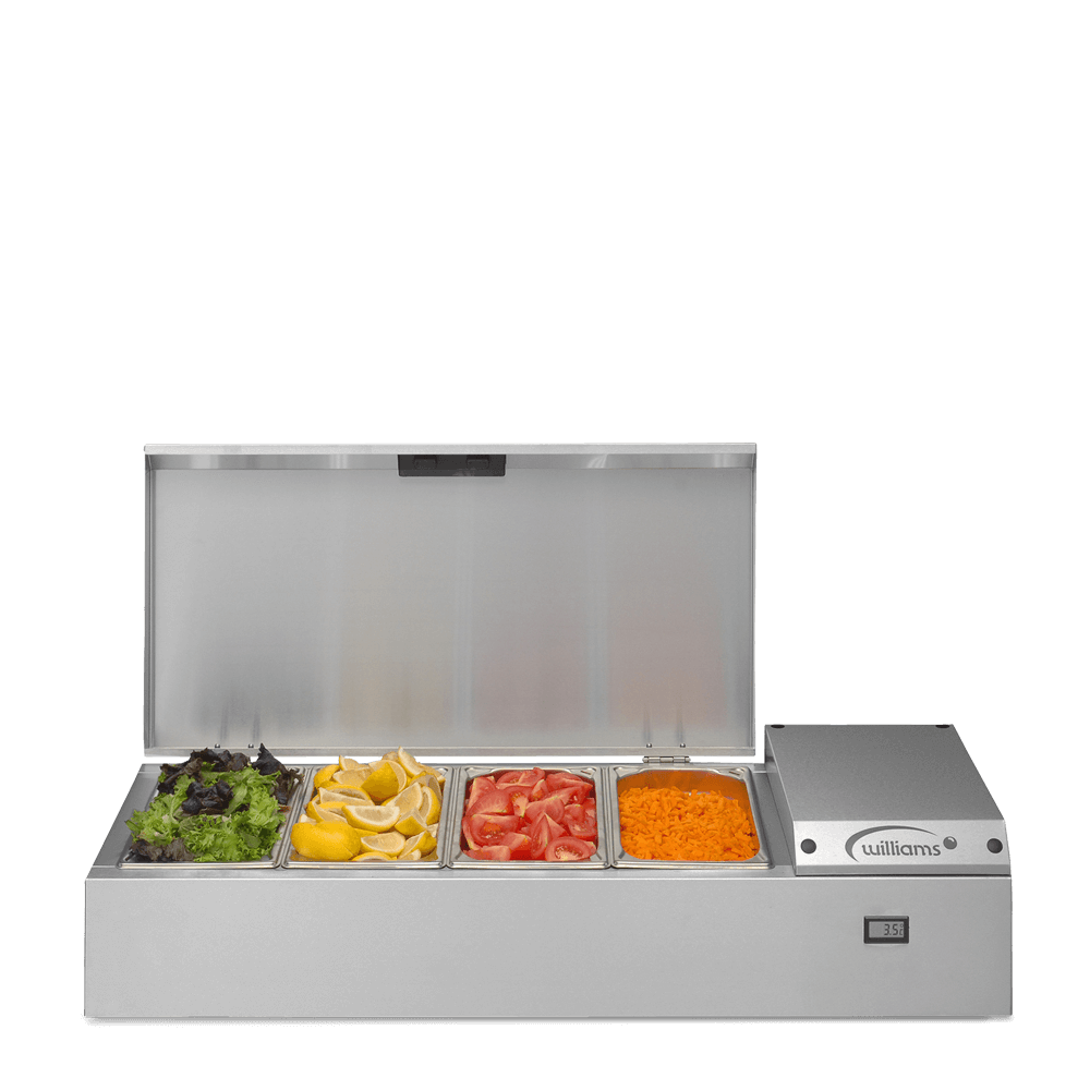 Williams Thermowell - Four Pan Counter Top Refrigerated Well TW9