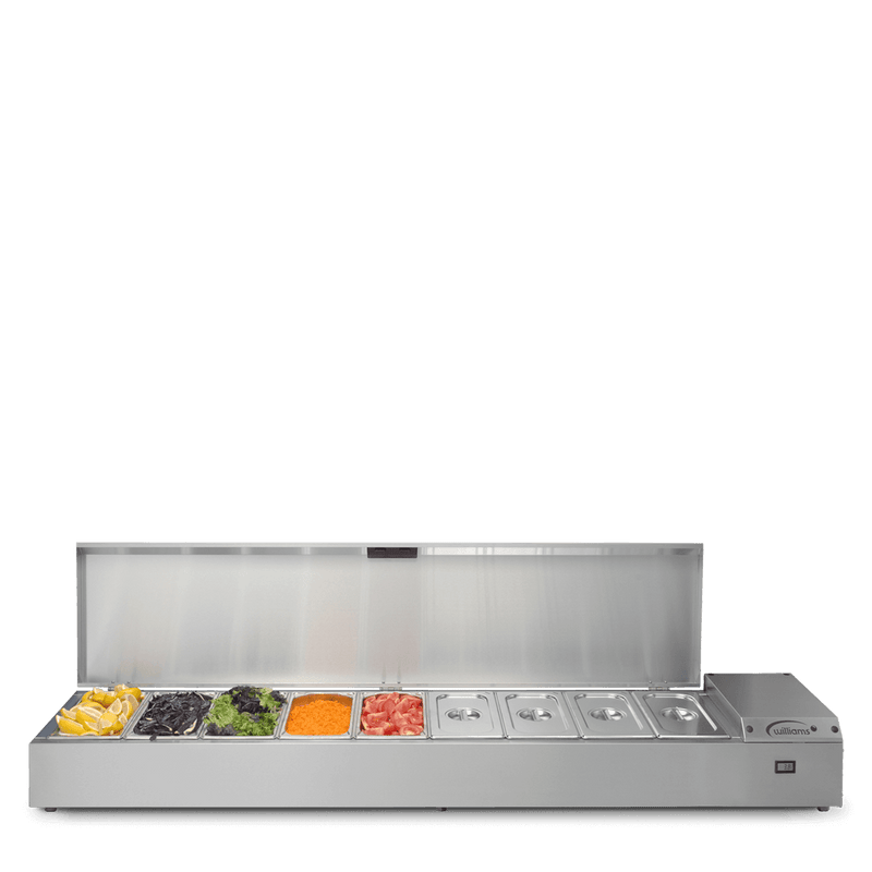 Williams Thermowell - Nine Pan Counter Top Refrigerated Well