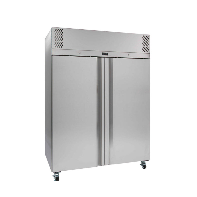 Williams Garnet - Two Door 2/1 Gn Stainless Steel Upright Refrigerator