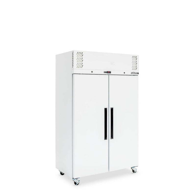 Williams Pearl - Two Door White Colorbond Upright Storage Refrigerator