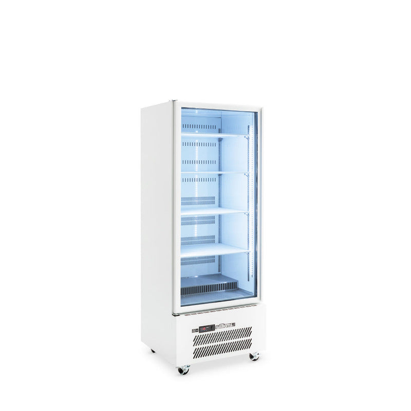 Williams Quartz Star - One Door White Colorbond Upright Display Refrigerator