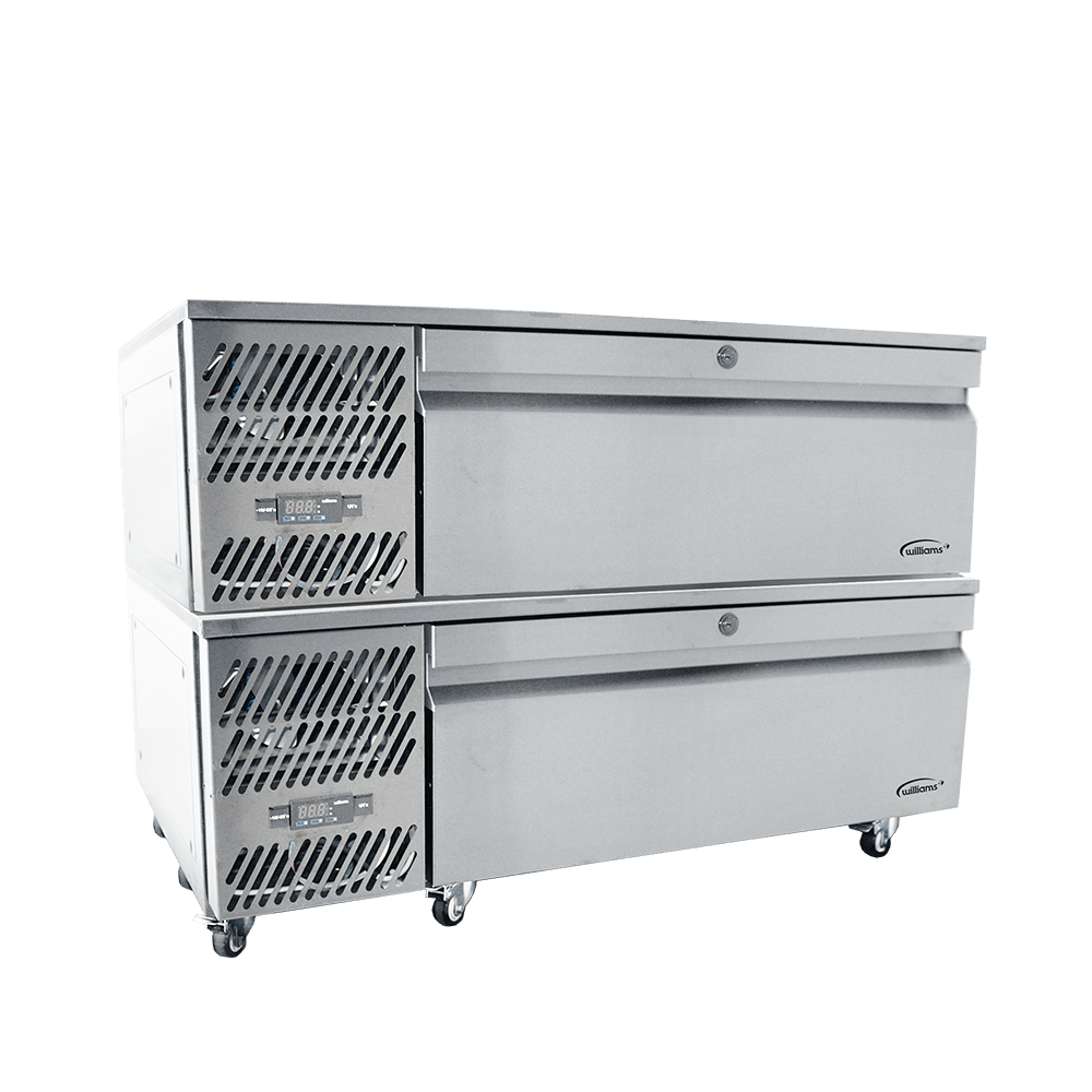 Williams Vari Temp Drawer Hydrocarbon - two drawer self contained vari