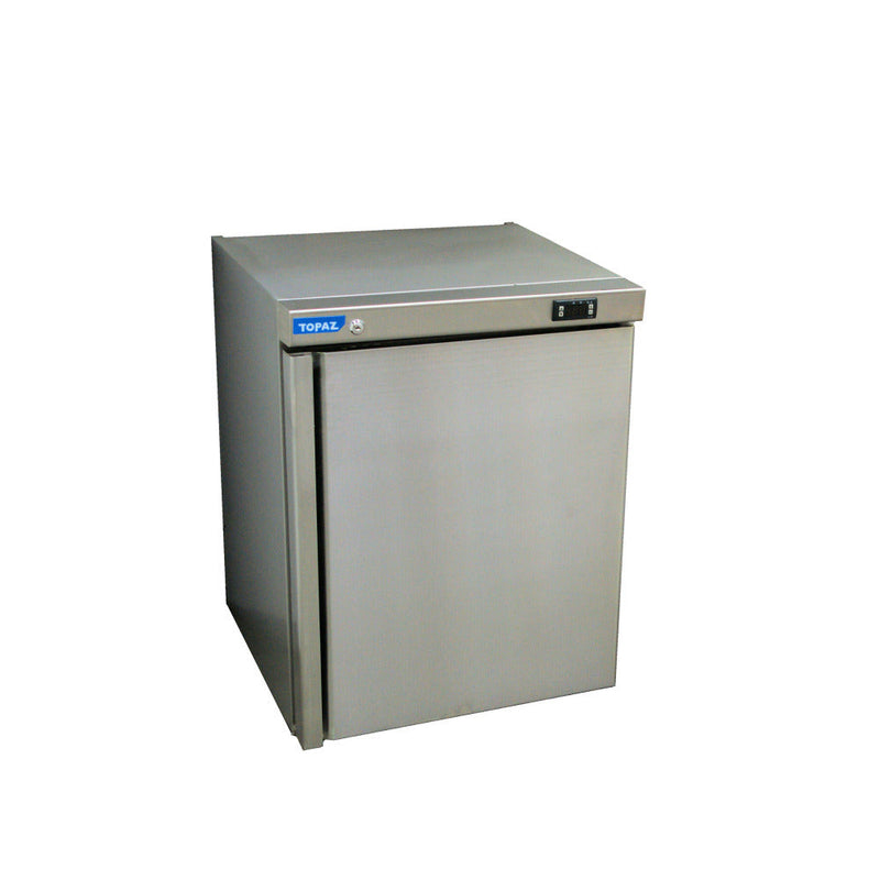 Topaz Milk - One Door Counter Stainless Steel Milk Refrigerator