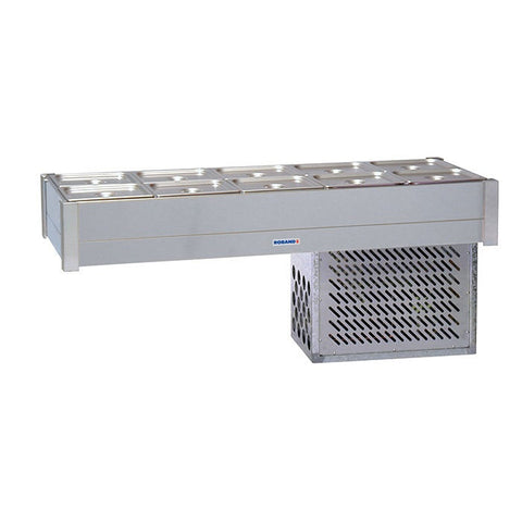 Roband Refrigerated Bain Marie 10 x 1/2 size, pans not included, double row