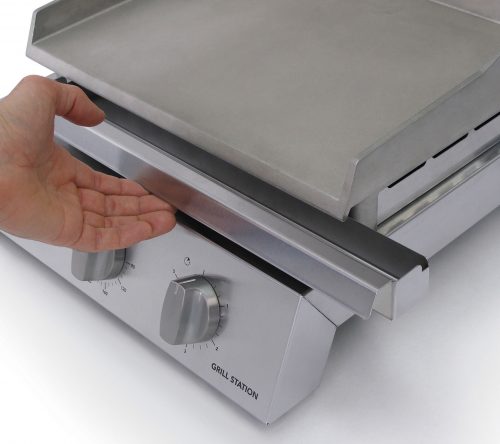 Roband Grill Station 6 slice, ribbed top plate