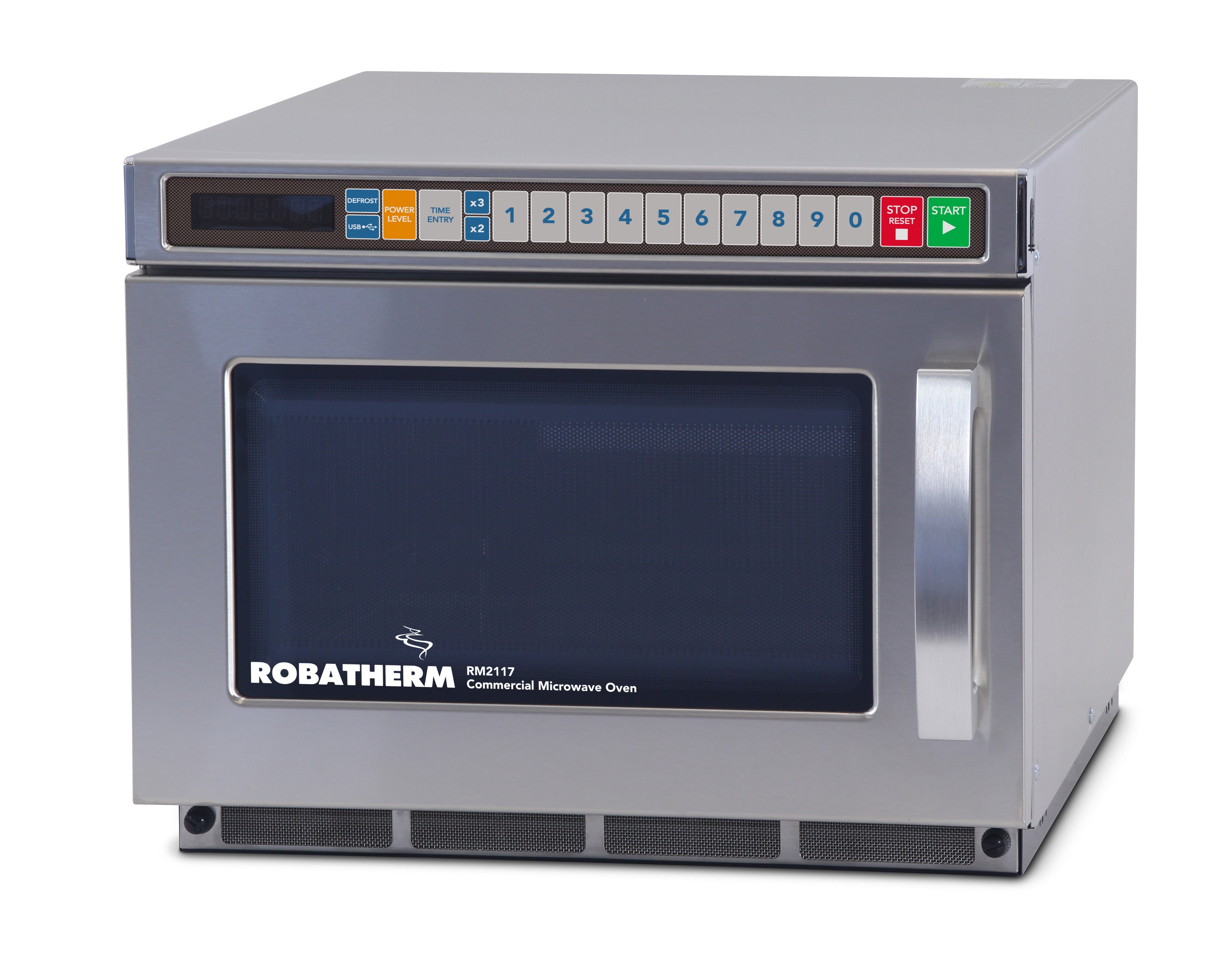 Programable Microwaves Robatherm Heavy Duty Commercial Microwave - USB Programmable - RM2117