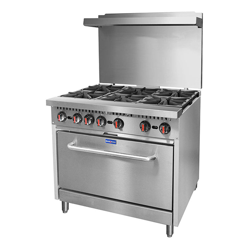 GasMax Gasmax 6 Burner With Oven Flame Failure S36(T)