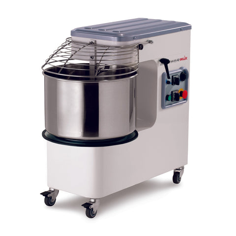 Mecnosud Spiral Mixer - Tilting Head Removable Bowl 15Kg