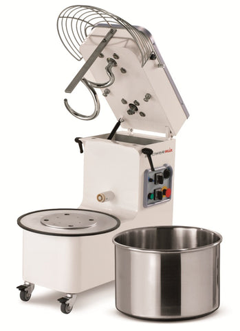 Mecnosud Spiral Mixer - Tilting Head Removable Bowl 20Kg