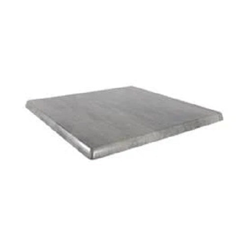 Mensa Heating Square Iso Table Top 60cm x 60cm - Grey
