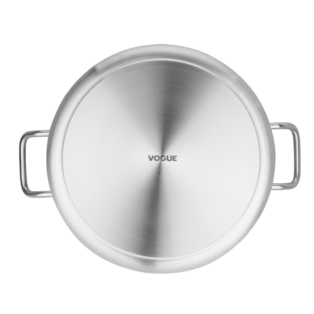 Vogue Stainless Steel Casserole Pan 13Ltr