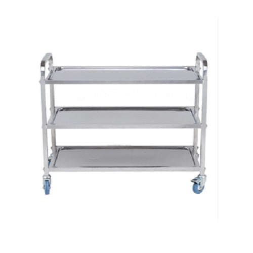 Stainless Steel 3 Tier Trolley