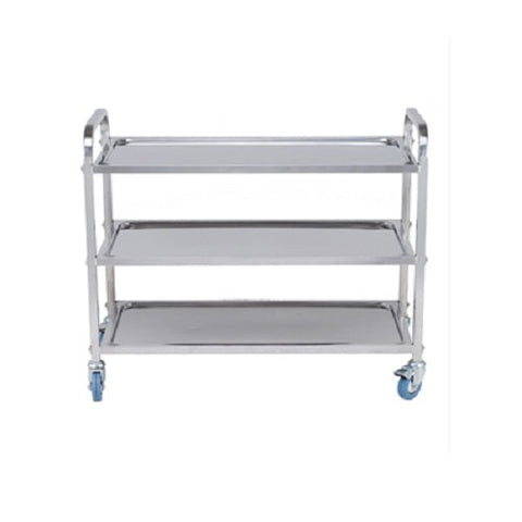 Stainless Steel 3 Tier Trolley