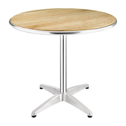 Bolero Ash Top Table Round 800mm