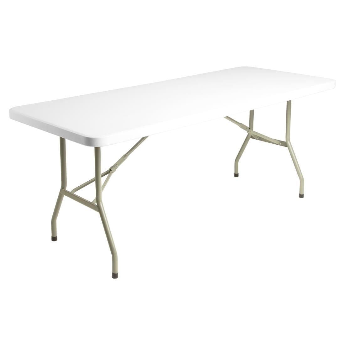 Bolero Foldaway Rectangular Utility Table 6ft