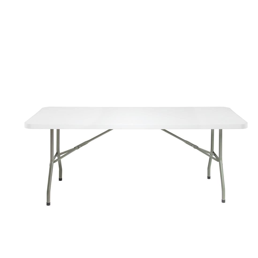 Bolero Foldaway Rectangular Utility Table 6ft