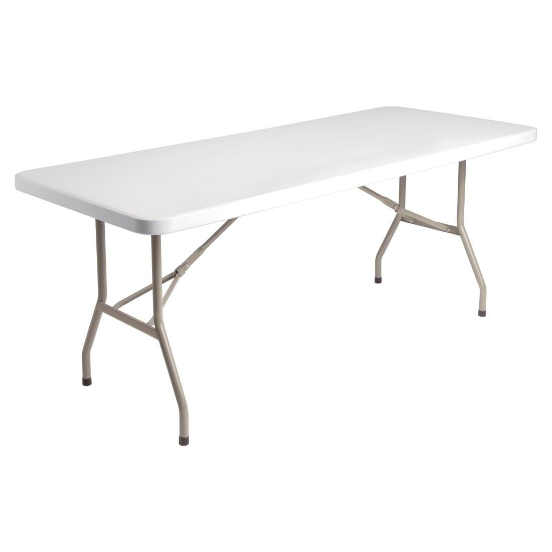 Bolero Foldaway Rectangular Utility Table 6ft