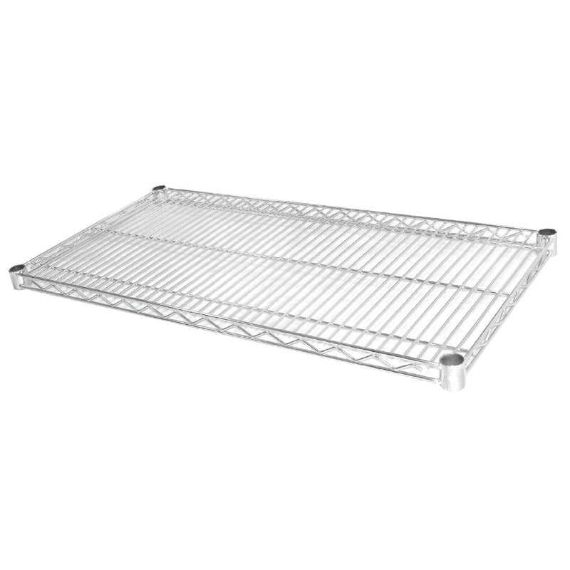 Vogue Chrome Wire Shelves 1220 x 610mm (Pack of 2)