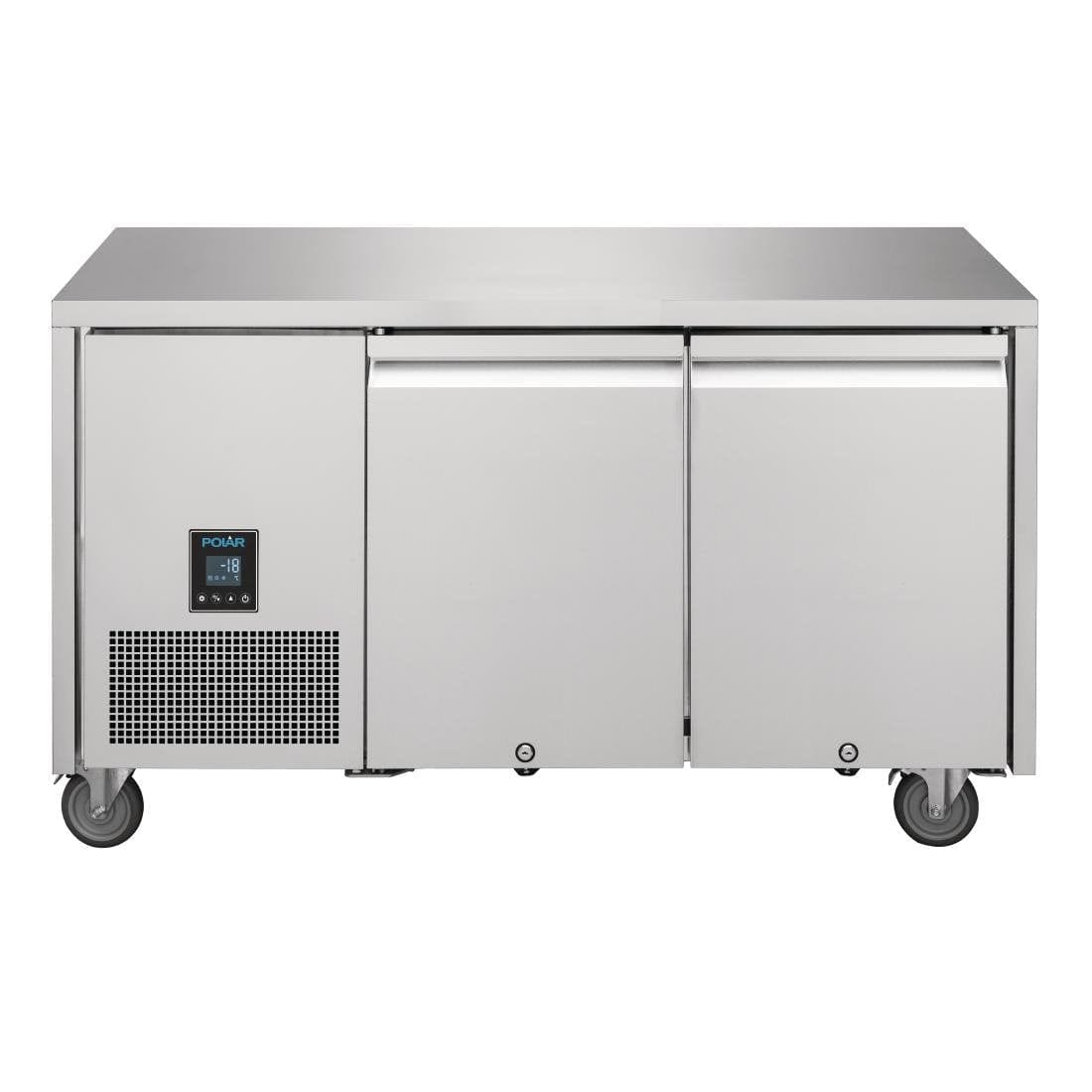 Polar U-Series Premium Double Door Counter Freezer 267tr