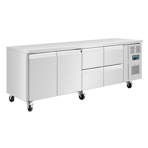 Polar U-series Counters 4 drawers/2 doors