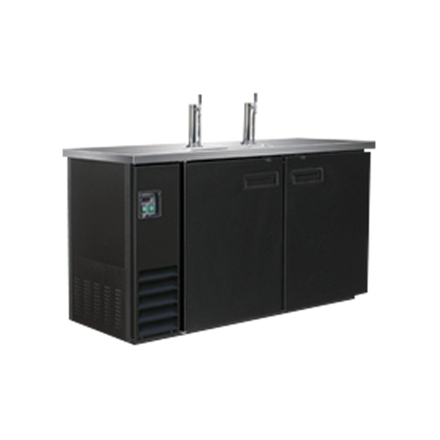 Thermaster Double Door Underbar Direct Draw Dispenser 2-Barrel UBD-2