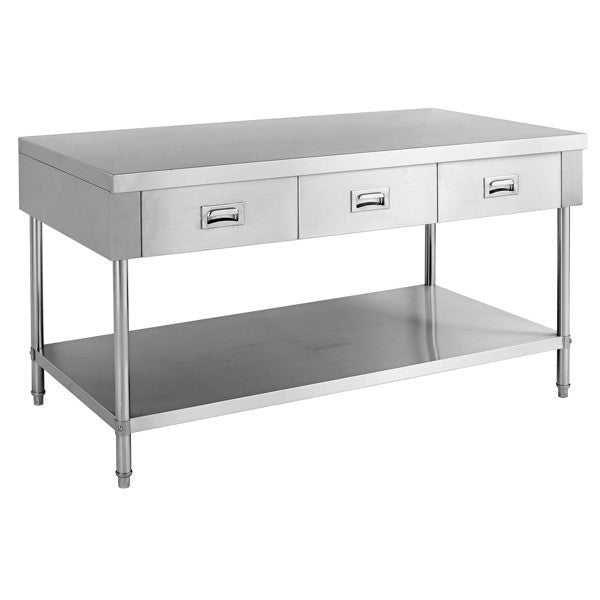 Modular Systems Work Bench With 2 Drawers And Undershelf